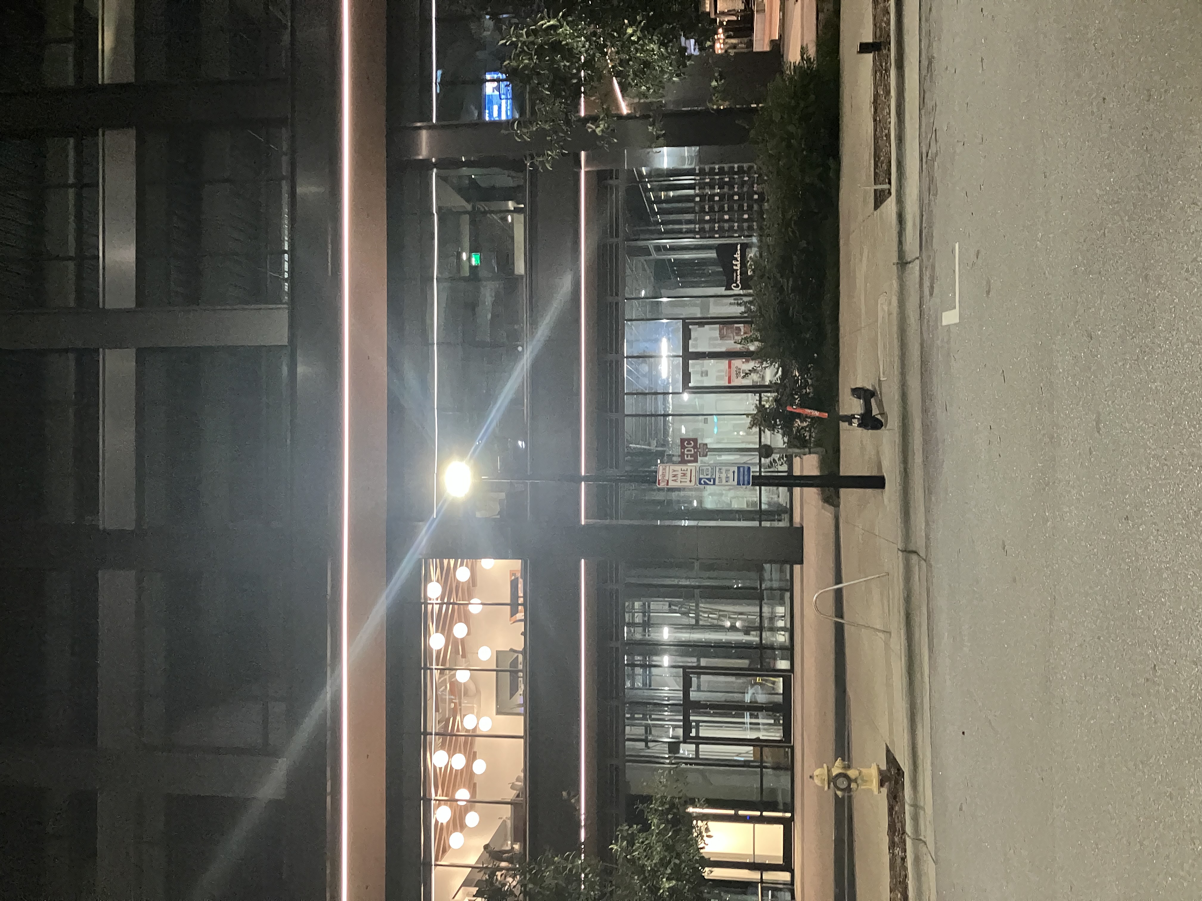 The gentle giant street lamp on